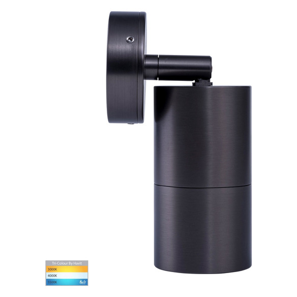 HV1277GU10T - Tivah Solid Brass Graphite Coloured HV1277GU10T