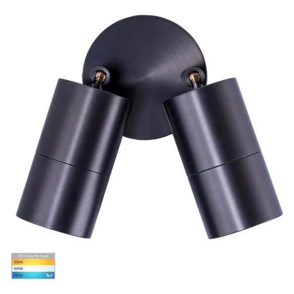 HV1377MR16T - Tivah Solid Brass Graphite Coloured HV1377MR16T