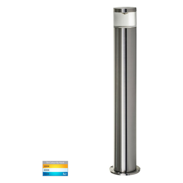 HV1602T-TTM - HIGHLITE Titanium Aluminium Bollard HV1602T-TTM