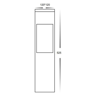 HV1630T-BLK-240V-SQ - HV1630T-Black-240V-Square | HV1630T-BLK-240V-SQ