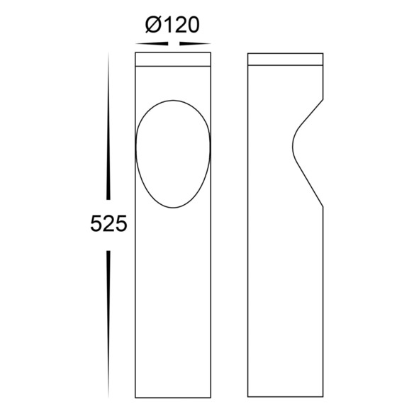 HV1630T-BLK-24V-RND - Round | HV1630T-BLK-24V-RND