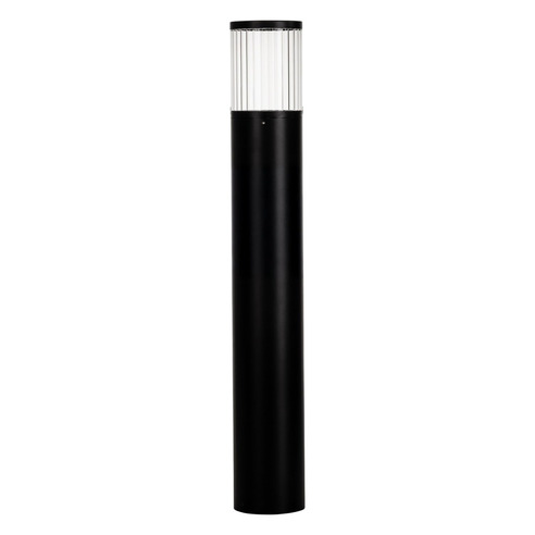 HV1642W-BLK - Prisma Aluminium Black LED Bollard HV1642W-BLK