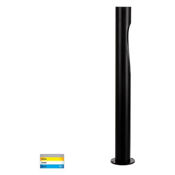 HV1660T-BLK-240V - Fedor Aluminium Black 600mm HV1660T-BLK-240V