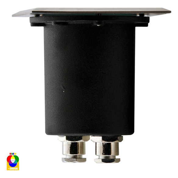 HV1701RGBW - Metro Square 316 Stainless Steel RGBW Inground Light