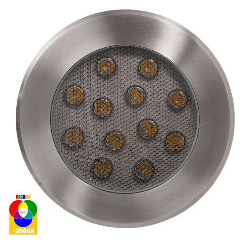 HV1843RGBW - Split 316 Stainless Steel 12W RGBW HV1843RGBW
