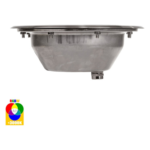 HV1843RGBW - Split 316 Stainless Steel 12W RGBW HV1843RGBW