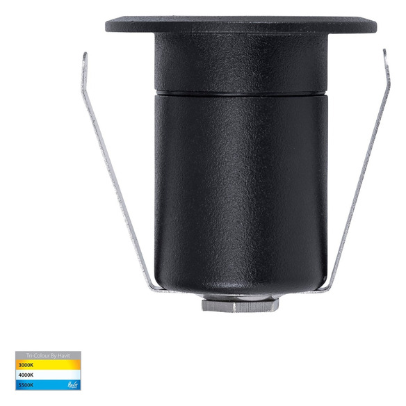 HV2881T-BLK-12V - Elite Black Aluminium LED Deck HV2881T-BLK-12V