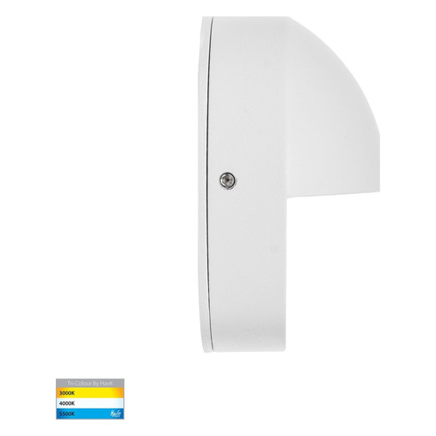 HV2928T-WHT-240V - Veko White Step Lights with HV2928T-WHT-240V