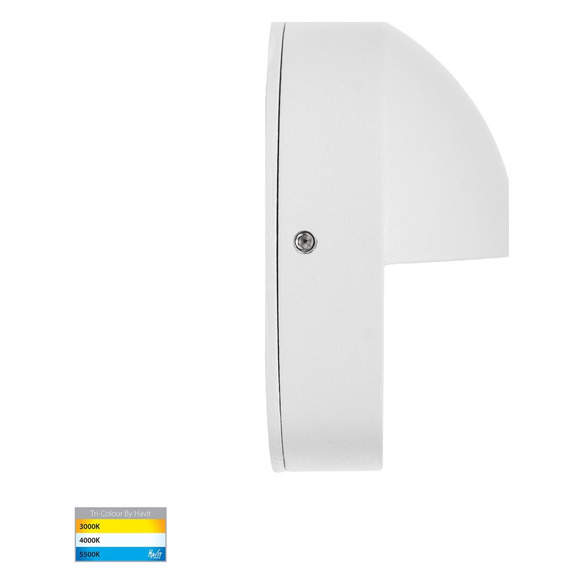 HV2928T-WHT-240V - Veko White Step Lights with HV2928T-WHT-240V