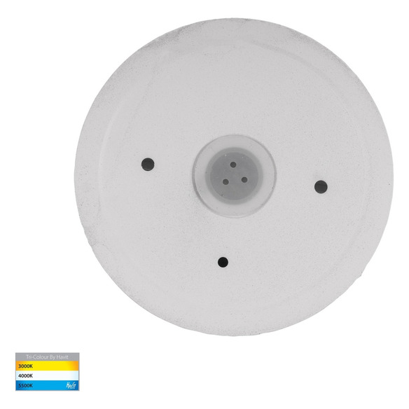 HV2928T-WHT-240V - Veko White Step Lights with HV2928T-WHT-240V