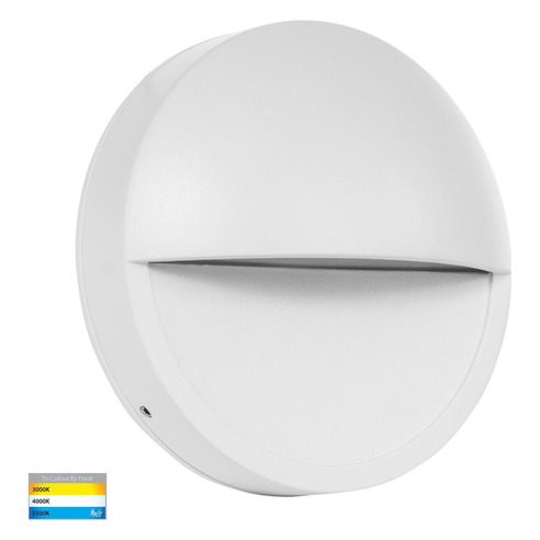 HV2929T-WHT-240V - Veko White Step Lights with HV2929T-WHT-240V