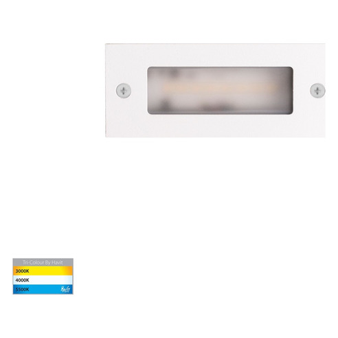 HV3007T-WHT-12V - Bata White 3W LED Brick LightHV3007T-WHT-12V