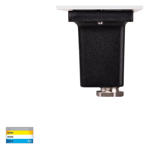 HV3007T-WHT-12V - Bata White 3W LED Brick LightHV3007T-WHT-12V