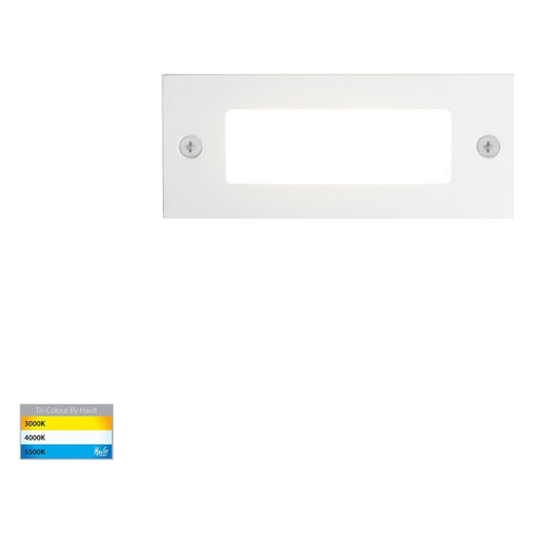 HV3007T-WHT-12V - Bata White 3W LED Brick LightHV3007T-WHT-12V
