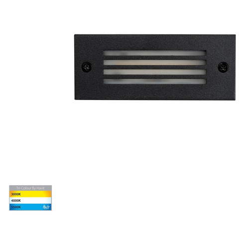 HV3008T-BLK-240V - Bata Black 3W LED Brick LightHV3008T-BLK-240V