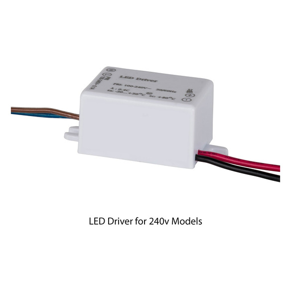 HV3105T-WHT-12V - Paso White Recessed LED Step HV3105T-WHT-12V