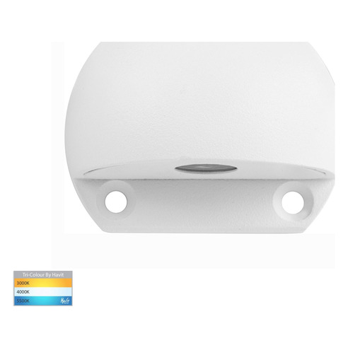 HV3281T-WHT-12V - Occhio White LED Eyelid Step HV3281T-WHT-12V