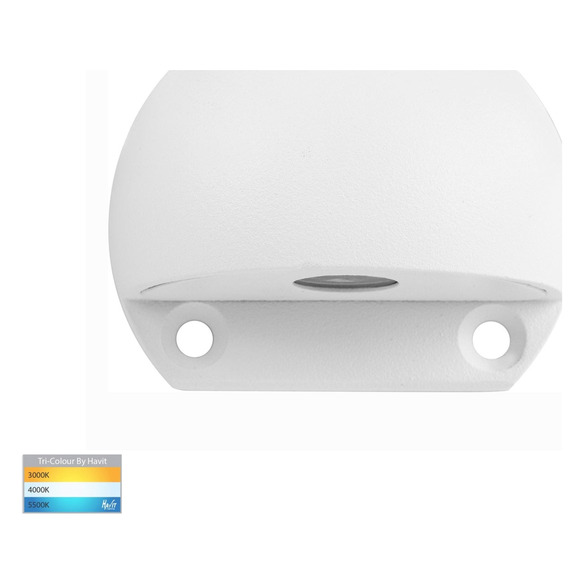 HV3281T-WHT-12V - Occhio White LED Eyelid Step HV3281T-WHT-12V
