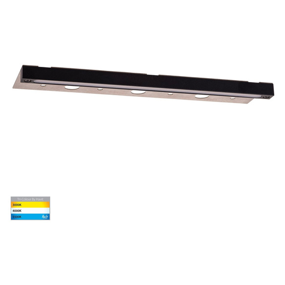 HV3299T-BLK-12V - Preston Black LED Coping Light