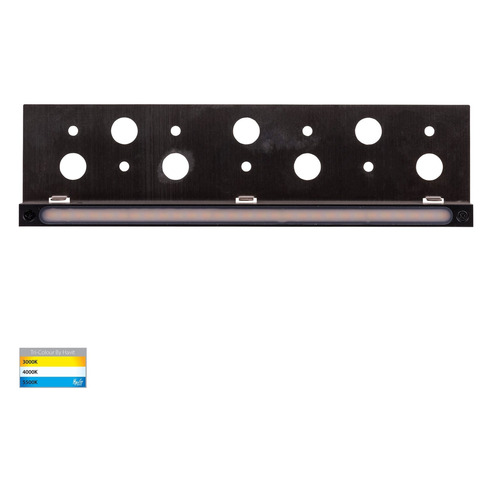 HV3299T-BLK-12V - Preston Black LED Coping LightHV3299T-BLK-12V
