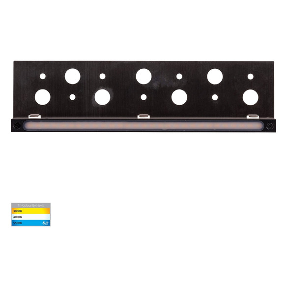 HV3299T-BLK-12V - Preston Black LED Coping LightHV3299T-BLK-12V