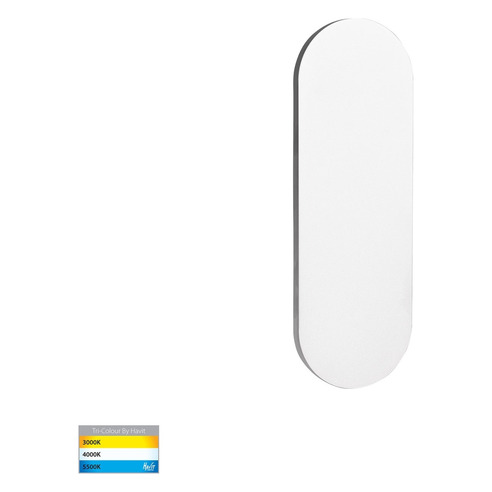 HV3561T-WHT - Barline Shadow Aluminium White HV3561T-WHT