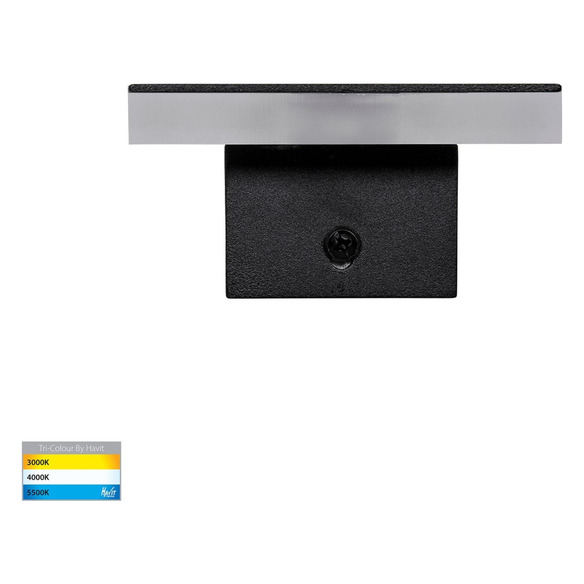 HV3571T-BLK-24V - Barline Shadow Aluminium Black HV3571T-BLK-24V