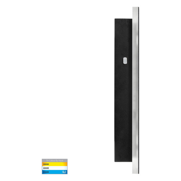 HV3571T-BLK-24V - Barline Shadow Aluminium Black HV3571T-BLK-24V