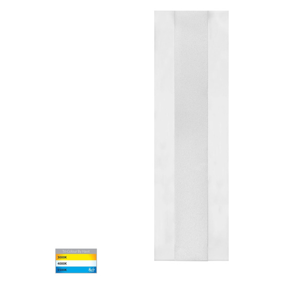 HV3581T-WHT-24V - Barline Aluminium White 300mm Wall Light
