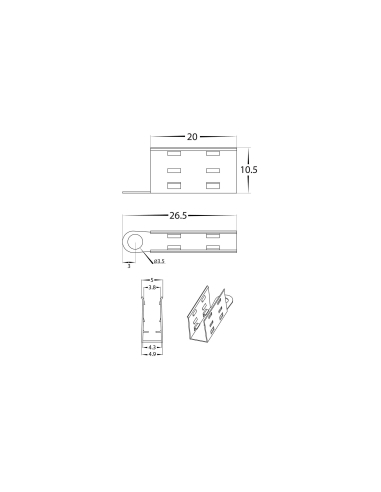 HV9791-IP67-140-4K - 9.6W IP67 24v DC HaviFlex HV9791-IP67-140-4K