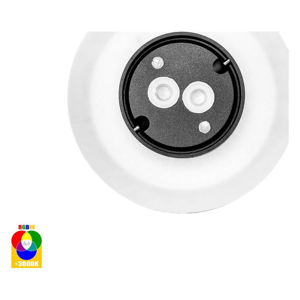 HV3591RGBW-BLK - HV3591RGBW-Black - Halo Black RGBW LED Wall Light