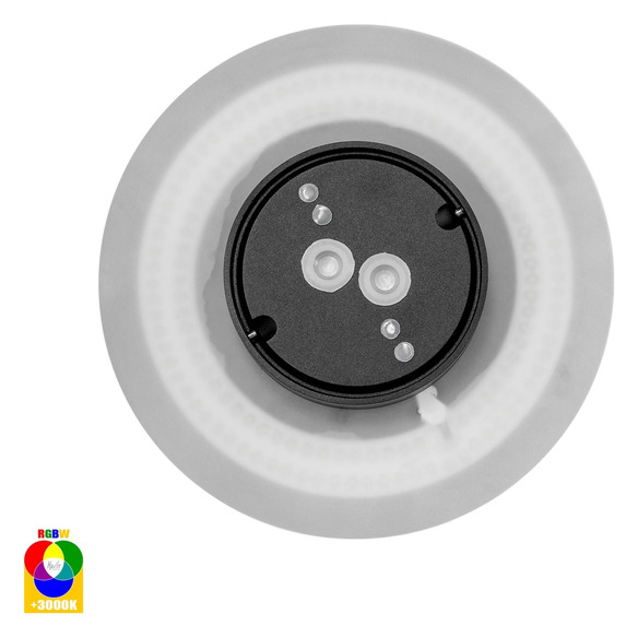HV3592RGBW-BLK - HV3592RGBW-Black - Halo Black RGBW LED Wall Light