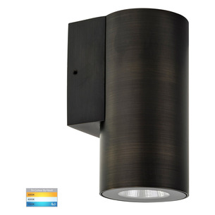 HV3625T-AB - Aries Antique Brass LED Fixed Down Wall LightHV3625T-AB