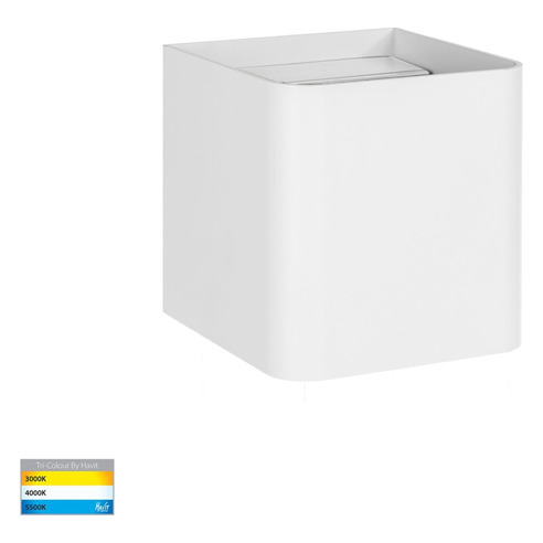 HV36583T-WHT-SQ - Versa White Square Up & Down HV36583T-WHT-SQ