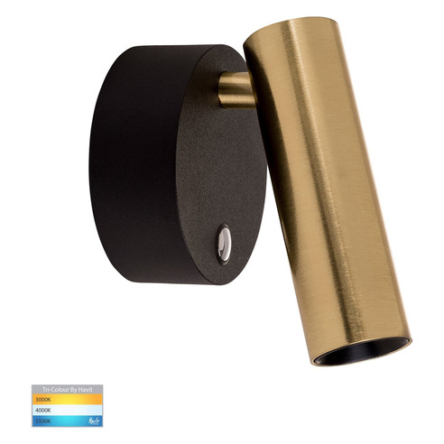 HV3689T-BLKBR - Lesen Black Brass Single HV3689T-BLKBR