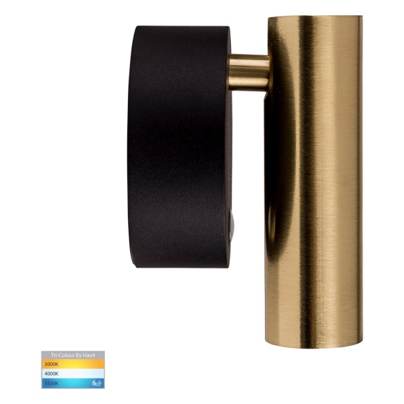 HV3689T-BLKBR - Lesen Black Brass Single HV3689T-BLKBR