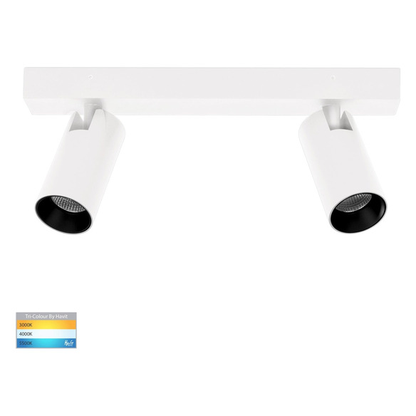 HV4002T-2-WHT - HV4002T-2-White - Revo White 2 Light TRI Colour LED Bar Light