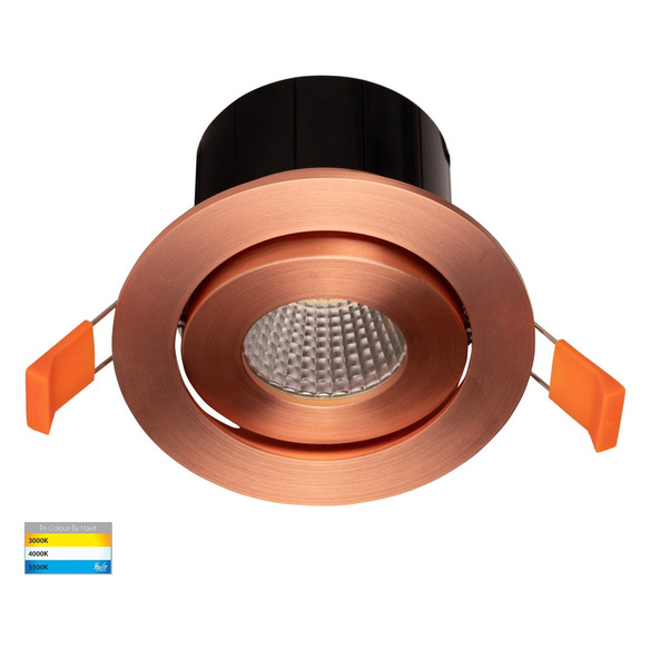 HV5512T-CP - Prime Copper Coloured Tilt LED HV5512T-CP