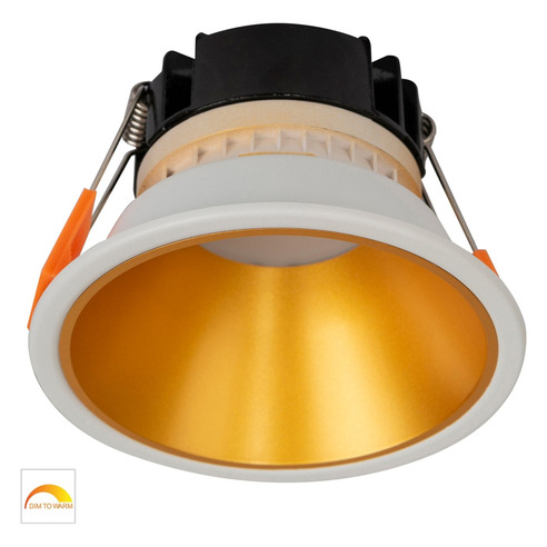 HV5528D2W-WG - Gleam White with Gold Insert Fixed HV5528D2W-WG