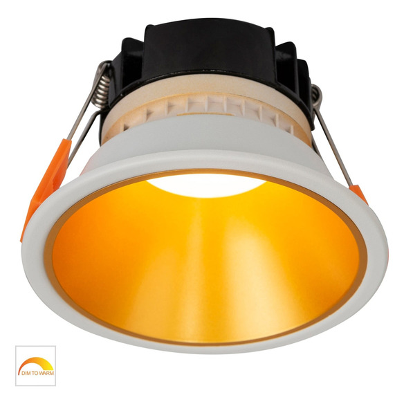 HV5528D2W-WG - Gleam White with Gold Insert Fixed HV5528D2W-WG