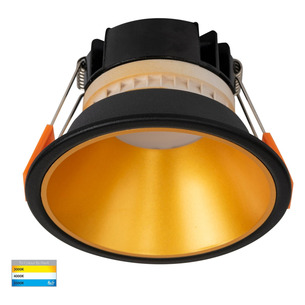 HV5528T-BG - Gleam Black with Gold Insert Tri Colour Fixed HV5528T-BG