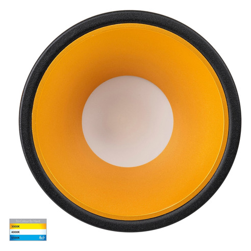 HV5528T-BG - Gleam Black with Gold Insert Tri HV5528T-BG