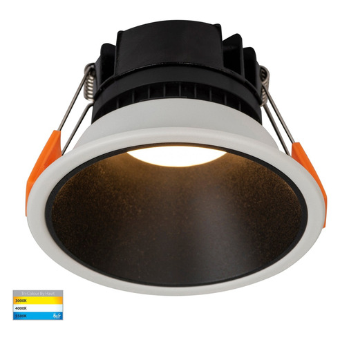 HV5528T-WB - Gleam White with Black Insert Tri HV5528T-WB