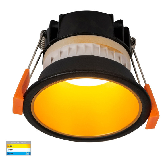 HV5529T-BG - Gleam Black with Gold Insert Tri HV5529T-BG