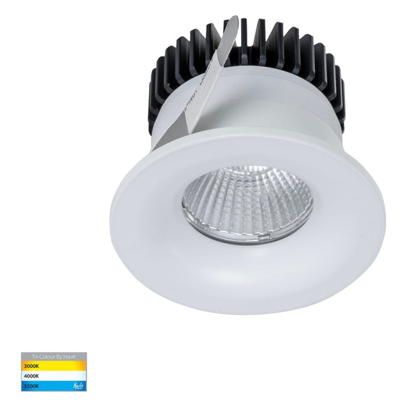 HV5703T-WHT - Niche White Round Recessed DownlightHV5703T-WHT