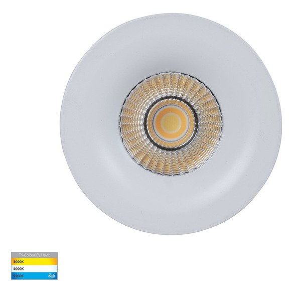 HV5703T-WHT - Niche White Round Recessed DownlightHV5703T-WHT