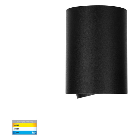 HV5812T-BLK-12V - Nella 7W LED Black Adjustable HV5812T-BLK-12V