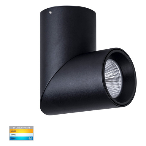 HV5823T-BLK-12V - Nella Black 12W Surface Mounted HV5823T-BLK-12V
