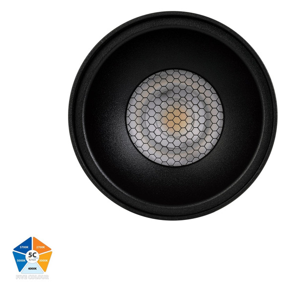HV5842S-BLK - Nella Black 12W Surface Mounted LED HV5842S-BLK