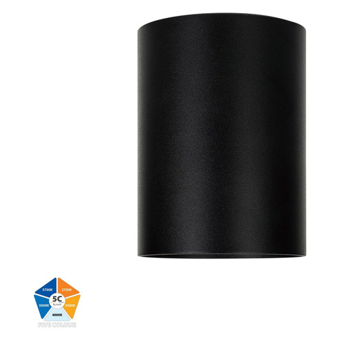 HV5842S-BLK-12V - Nella Black 12W Surface Mounted HV5842S-BLK-12V